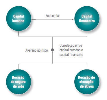 Tome as decisões de investimento e seguro em conjunto